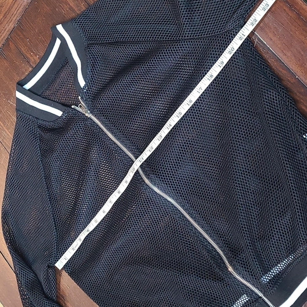 Netted Jersey Jacket - Picture 5 of 7
